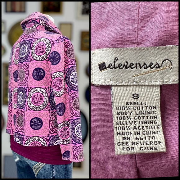 2005 Anthro "Xanadu Jacket" by Elevenses - Picture 6 of 16